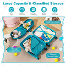 2 PCS Kid Luggage Set With Spinner Wheels for Children Boys Girls by LJGDeals