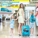 2 PCS Kid Luggage Set With Spinner Wheels for Children Boys Girls by LJGDeals