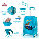 2 PCS Kid Luggage Set With Spinner Wheels for Children Boys Girls by LJGDeals