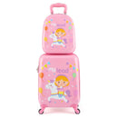 2 PCS Kid Luggage Set With Spinner Wheels for Children Boys Girls by DirectDeals