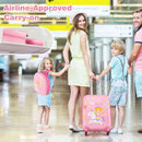 2 PCS Kid Luggage Set With Spinner Wheels for Children Boys Girls by LJGDeals