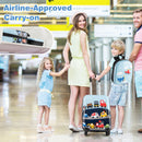 2 PCS Kid Luggage Set With Spinner Wheels for Children Boys Girls by LJGDeals