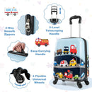 2 PCS Kid Luggage Set With Spinner Wheels for Children Boys Girls by LJGDeals