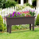 2 PCS Raised Garden Beds Self-Watering Planter Box with Detachable Legs and Drainage Hole by LJGDeals