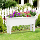 2 PCS Raised Garden Beds Self-Watering Planter Box with Detachable Legs and Drainage Hole by LJGDeals