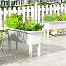 2 PCS Raised Garden Beds Self-Watering Planter Box with Detachable Legs and Drainage Hole by LJGDeals