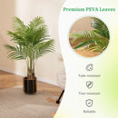 2 Pack 4.2 Feet Tall Artificial Palm Paradise Plant Large Fake Potted Tree-Green by LJGDeals