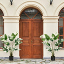2 Pack 4 Feet Artificial Monstera Deliciosa Plants for Home Office by LJGDeals