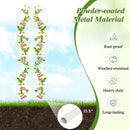 2 Pack 71 x 20 Inch Metal Garden Trellis Rustproof Plant Support for Climbing Plants by LJGDeals