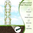 2 Pack 86.5 x 20 Inches Metal Garden Trellis for Climbing Plants by LJGDeals