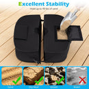 2-Pack 90 LBS Umbrella Base Weight Sandbags by LJGDeals
