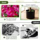 2 Pack Artificial Azalea Trees Faux Floral Plants with Vivid Blooming Flowers by LJGDeals