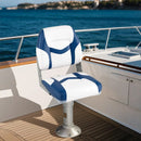 2-Pack Boat Seats with Fixing Bolts and Hinges by LJGDeals
