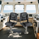 2-Pack Boat Seats with Fixing Bolts and Hinges by LJGDeals