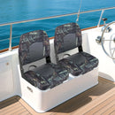 2-Pack Boat Seats with Thick Sponge Padding by LJGDeals