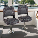 2-Pack Boat Seats with Thick Sponge Padding by LJGDeals