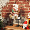 2 Pack Christmas Tree Photo Holder with 36 Round Clips and Metal Hanging Rack-Black by LJGDeals