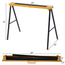 2 Pack Heavy Duty Sawhorse with Steel Folding Legs by LJGDeals