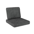 2-Pack Outdoor Patio Cushion Set with Removable Covers by LJGDeals