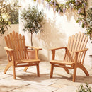 Stackable Adirondack Chairs - Solid Acacia Wood (2-Pack) by LJGDeals