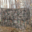 2-Panel Hunting Ground Blind Pop Up Fence with 3 Shoot Through Ports by LJGDeals