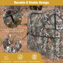 2-Panel Hunting Ground Blind Pop Up Fence with 3 Shoot Through Ports by LJGDeals