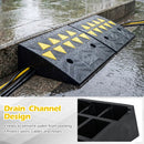 2 Pcs Driveway Threshold Ramps with 5/6 Inch Rise for Medium Trucks by DirectDeals