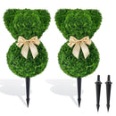 2 Pieces Teddy Bear Topiary Trees Sun by LJGDeals