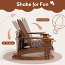 2 Person Adirondack Rocking Chair with Slatted seat by LJGDeals