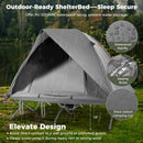 2-Person Camping Cot Tent Foldable Off-Ground Camping Combo for Adults by LJGDeals