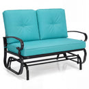 2-Seat Outdoor Swing Glider Chair with Cushions by LJGDeals