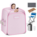 800W 2 Person Portable Steam Sauna Tent SPA with Hat Side Holes 3L Steamer by DirectDeals