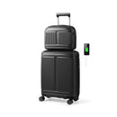 2-Piece Luggage Set 20 Inch Carry-on Suitcase and 14 Inch Cosmetic Case by LJGDeals