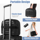 2-Piece Luggage Set 20 Inch Carry-on Suitcase and 14 Inch Cosmetic Case