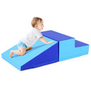 2-Piece Step and Slide Climber for Infants and Toddlers Baby Soft Play Set by LJGDeals