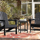 18-Inch Adirondack Side Table Set of 2 for Patio by LJGDeals