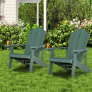 Adirondack Chair Set - Adult & Kids Pair for Patio
