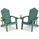 Adirondack Chair Set - Adult & Kids Pair for Patio by LJGDeals