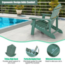 Adirondack Chair Set - Adult & Kids Pair for Patio by LJGDeals