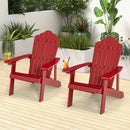Adirondack Chair Set - Adult & Kids Pair for Patio by LJGDeals