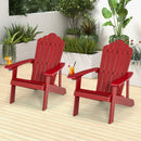 Adirondack Chair Set - Adult & Kids Pair for Patio