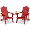 Adirondack Chair Set - Adult & Kids Pair for Patio by LJGDeals