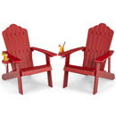 Adirondack Chair Set - Adult & Kids Pair for Patio