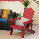 Adirondack Chair Set - Adult & Kids Pair for Patio by LJGDeals