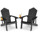 Adirondack Chair Set - Adult & Kids Pair for Patio