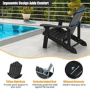 Adirondack Chair Set - Adult & Kids Pair for Patio