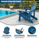 Adirondack Chair Set - Adult & Kids Pair for Patio by LJGDeals