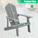 Adirondack Chair Set - Adult & Kids Pair for Patio