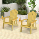 Adirondack Chair Set - Adult & Kids Pair for Patio by LJGDeals
