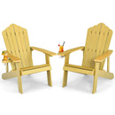 Adirondack Chair Set - Adult & Kids Pair for Patio by DirectDeals